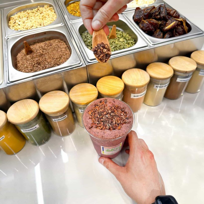 Didi's Juice Bar fresh juices and smoothies